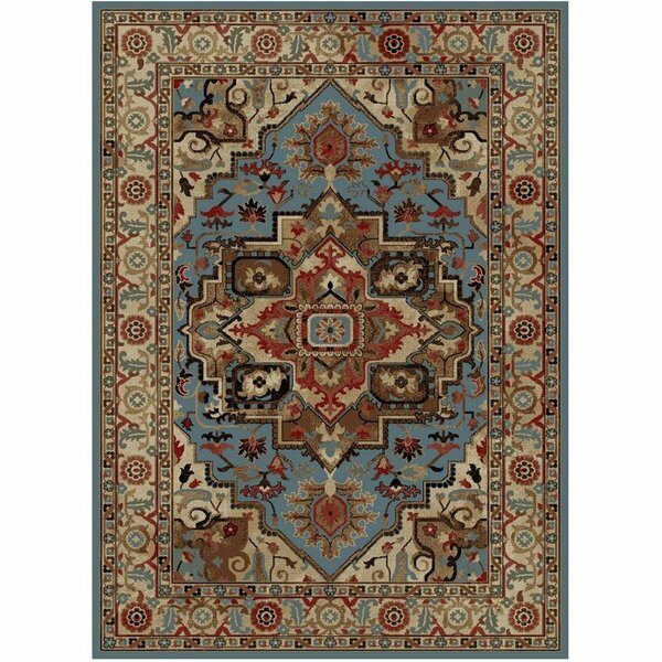 Mayberry Rug 2 ft. 3 in. x 7 ft. 7 in. Home Town Charisma Area Rug, Cloude HT7776 2X8